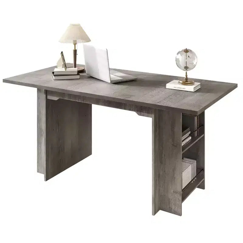 Tavolo da pranzo da 160 cm con 4 ripiani – Per 4-6 persone, ampio ripiano in legno