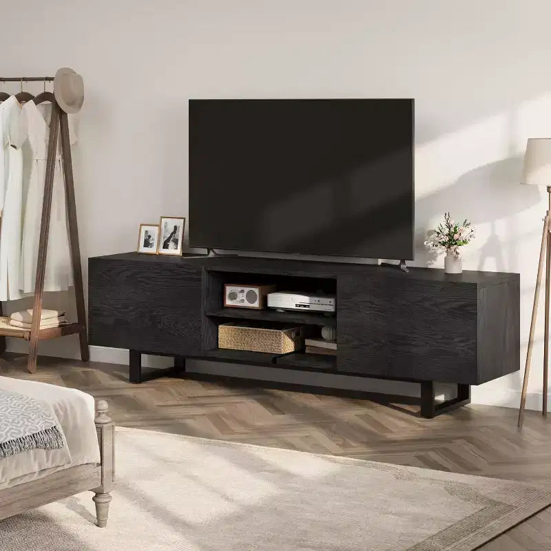 Mobile TV Moderno per Televisori fino a 80" – Centro di Intrattenimento con Contenitore