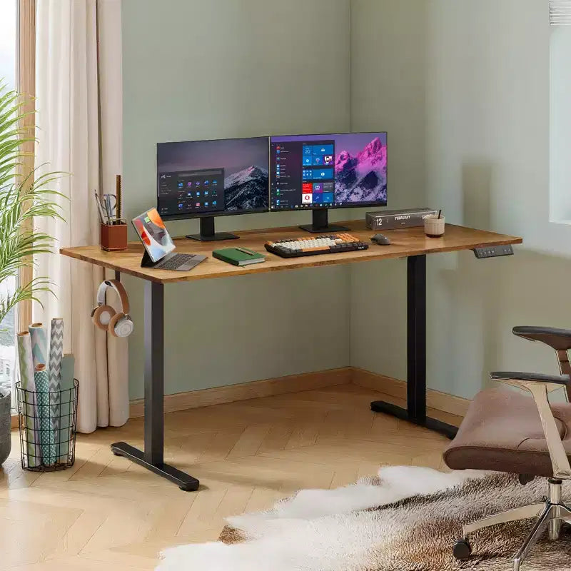 Scrivania elettrica ergonomica sit-to-stand da 63" – Scrivania regolabile in altezza