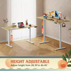 Scrivania elettrica ergonomica sit-to-stand da 63" – Scrivania regolabile in altezza