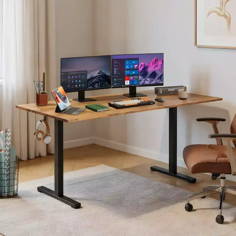 Scrivania elettrica ergonomica sit-to-stand da 63" – Scrivania regolabile in altezza