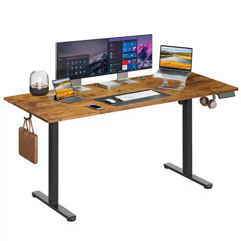 Scrivania elettrica ergonomica sit-to-stand da 63" – Scrivania regolabile in altezza