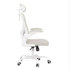 Sedia da Ufficio Ergonomica per Casa con Supporto Lombare – Sedia da Scrivania Regolabile in Rete