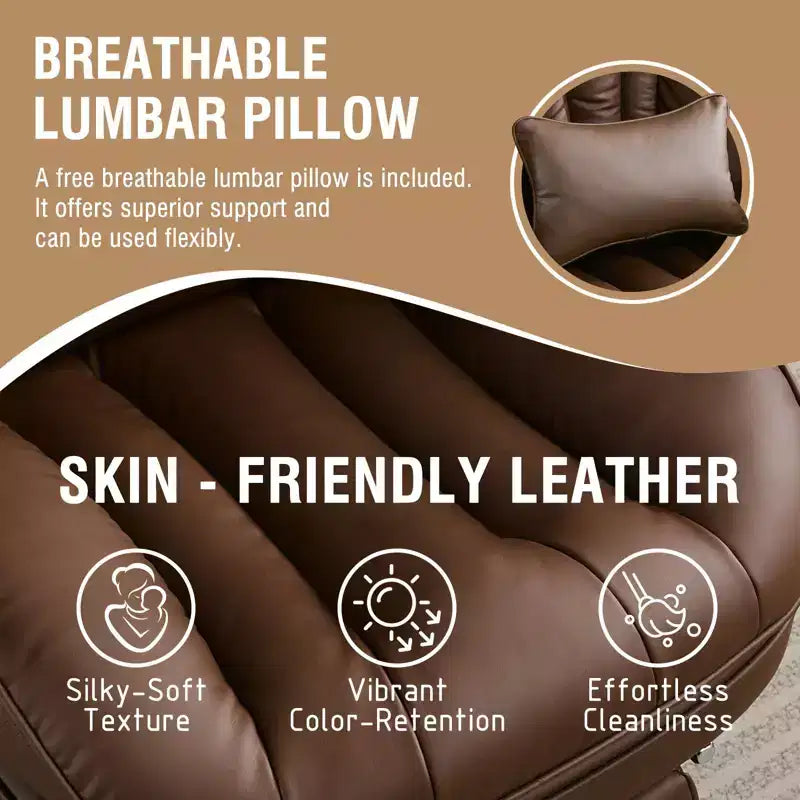 Sedia da ufficio ergonomica per persone alte e robuste – Sedia da scrivania resistente con supporto lombare