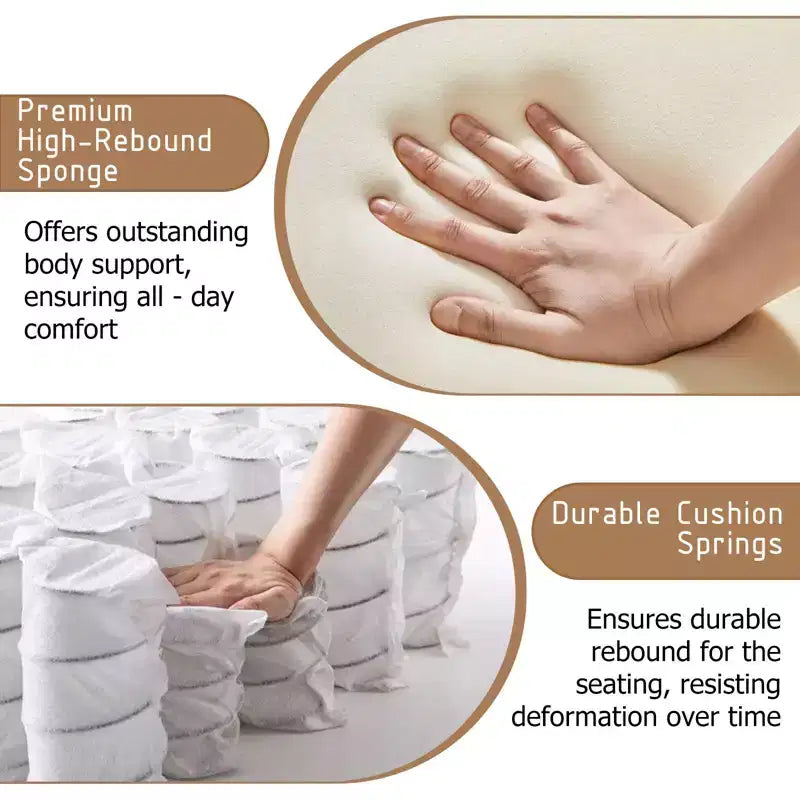 Sedia da ufficio ergonomica per persone alte e robuste – Sedia da scrivania resistente con supporto lombare