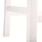 Sgabello da bar in legno da 60 cm con sedile in corda – Stile fattoria costiera
