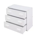 Letto a soppalco basso con contenitore per bambini, letto a soppalco singolo in legno con armadio e mensola per bambine e bambini
