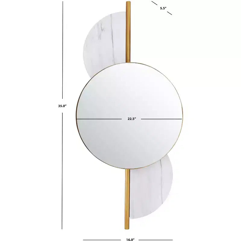 Specchio Decorativo da Parete 40 x 90 cm – Elegante Specchio Accent per Ogni Stanza