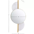 Specchio Decorativo da Parete 40 x 90 cm – Elegante Specchio Accent per Ogni Stanza