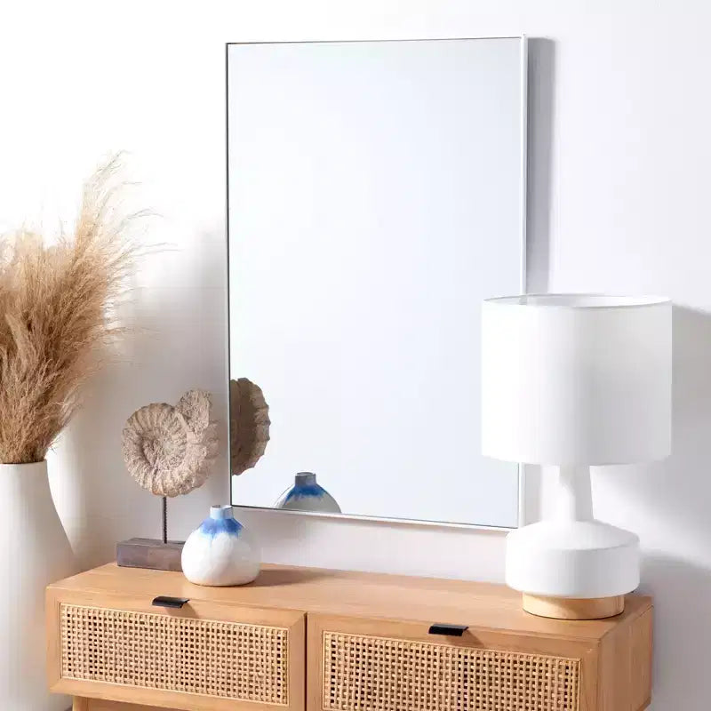 Specchio da Parete Decorativo 60x90 cm – Specchio Accento Classico per Soggiorno o Camera da Letto