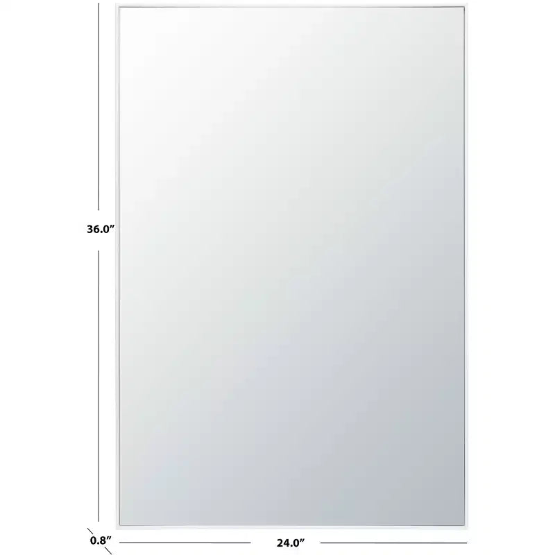 Specchio da Parete Decorativo 60x90 cm – Specchio Accento Classico per Soggiorno o Camera da Letto