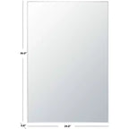 Specchio da Parete Decorativo 60x90 cm – Specchio Accento Classico per Soggiorno o Camera da Letto