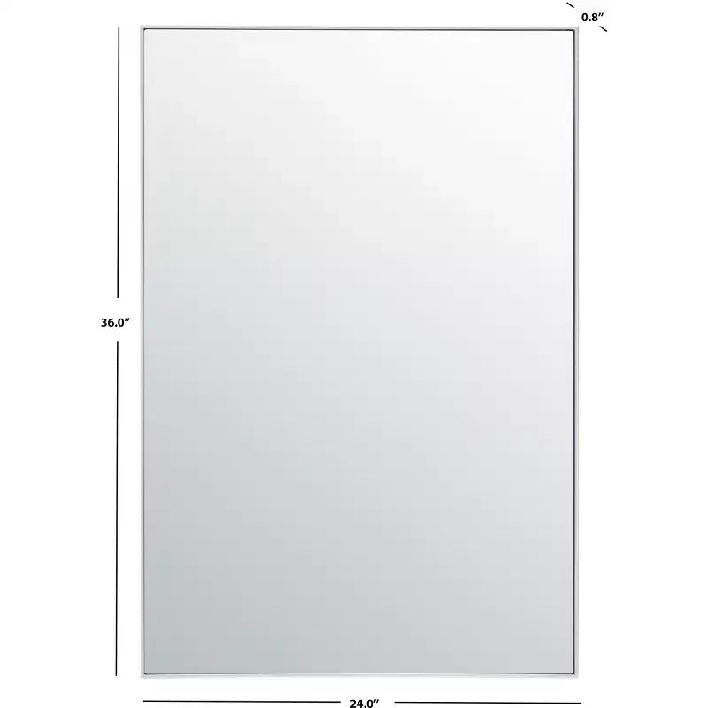 Specchio da Parete Decorativo 60x90 cm – Specchio Accento Classico per Soggiorno o Camera da Letto