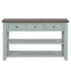 Console da 48" con piano in legno massello e 3 cassetti contenitori