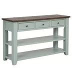 Console da 48" con piano in legno massello e 3 cassetti contenitori