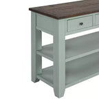 Console da 48" con piano in legno massello e 3 cassetti contenitori