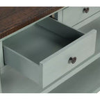 Console da 48" con piano in legno massello e 3 cassetti contenitori