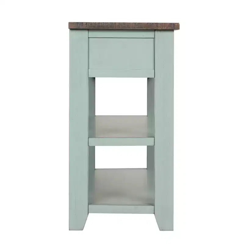 Console da 48" con piano in legno massello e 3 cassetti contenitori