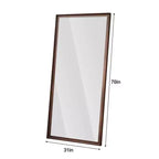 Specchio a figura intera da terra o da parete con cornice in legno – 81 x 178 cm