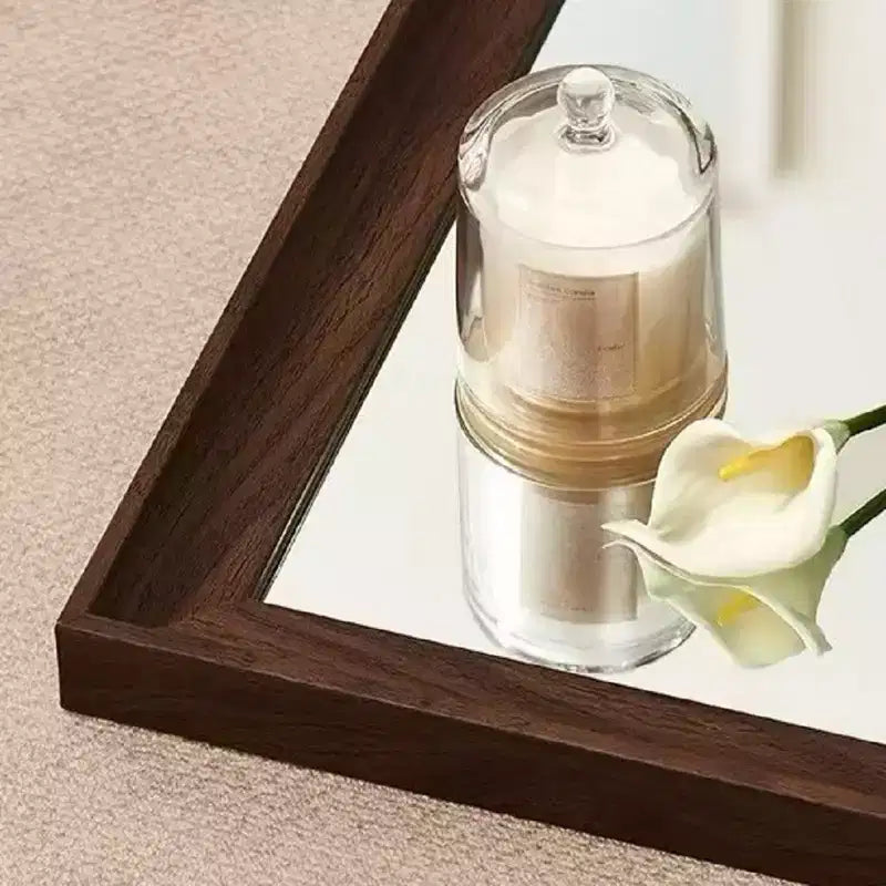 Specchio a figura intera da terra o da parete con cornice in legno – 81 x 178 cm