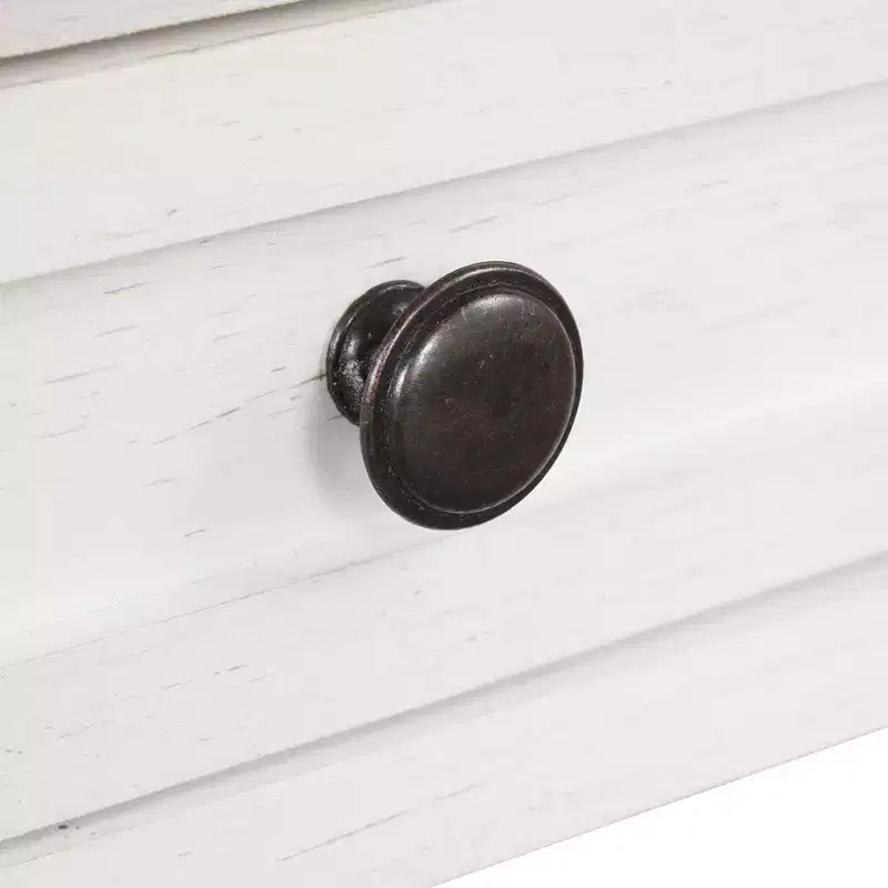 Consolle in legno stile rustico da 36" con 4 cassetti