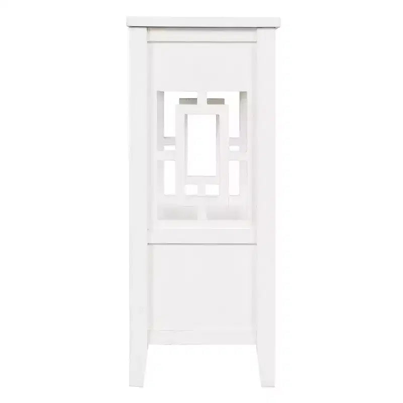 Consolle in legno stile rustico da 36" con 4 cassetti