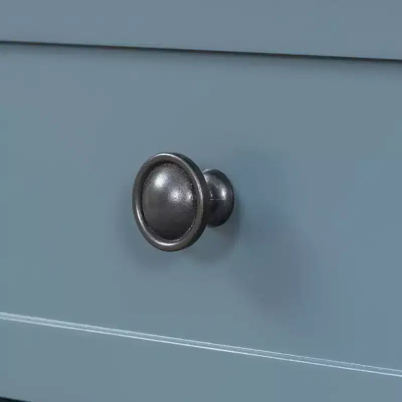 Console con 3 cassetti e credenza con ripiani – Blu