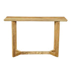 Consolle rettangolare in legno di mango da 122 cm con ripiano
