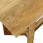 Consolle rettangolare in legno di mango da 122 cm con ripiano